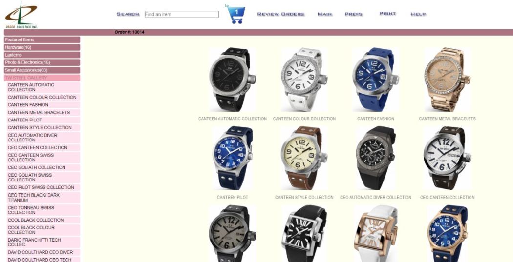 OrderStream OMS Web App