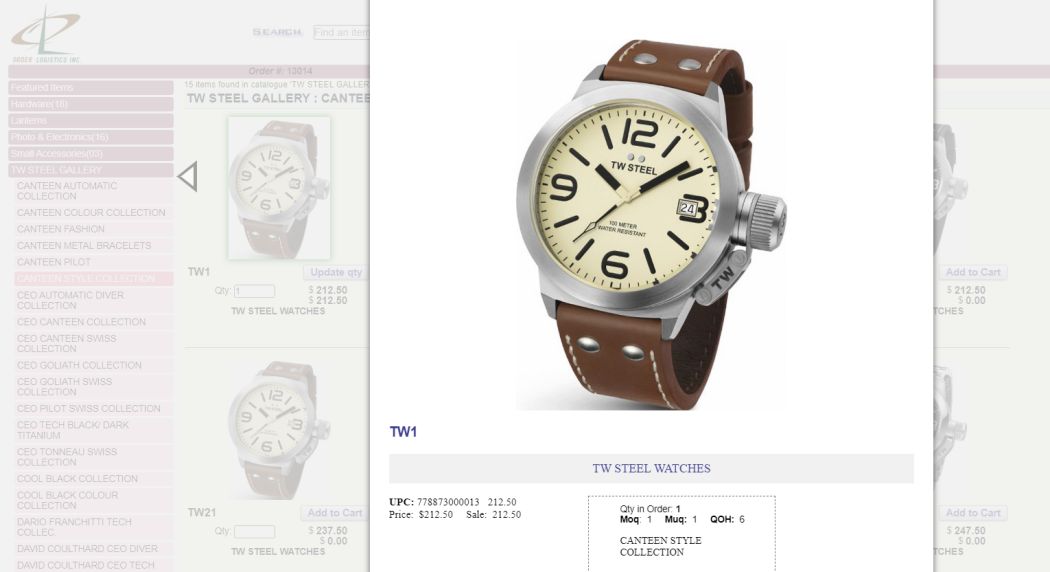 OrderStream OMS Web App